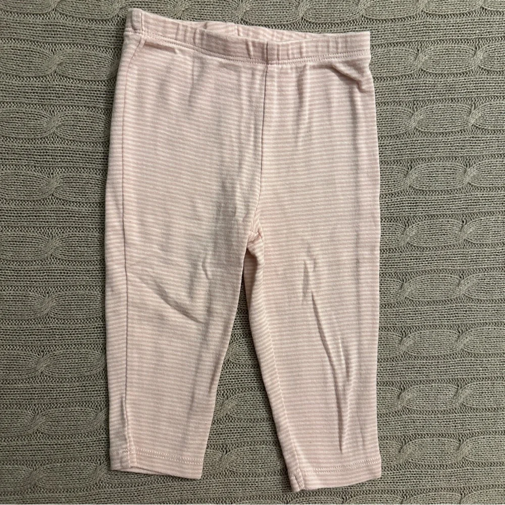 EUC Carter’s Unisex Baby Outfit Set, Deer Pinstripe, 12 Months
